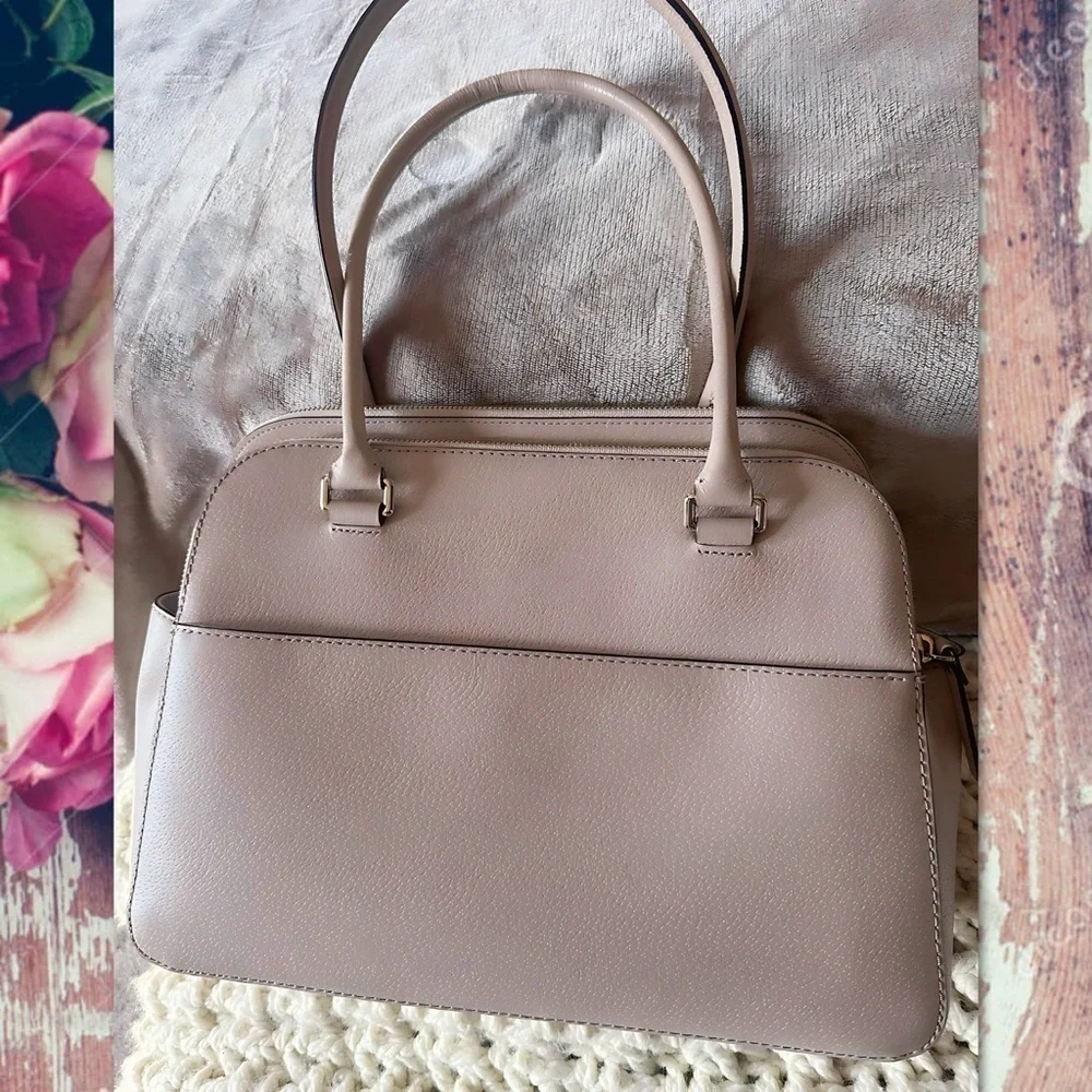 Kate Spade Terri Grove Street Terri Almondine Leather Shoulder Bag